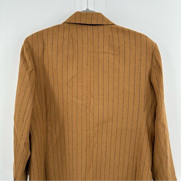 Madewell Oversized Blazer in Pinstripe Size 6 - Picture 9 of 11
